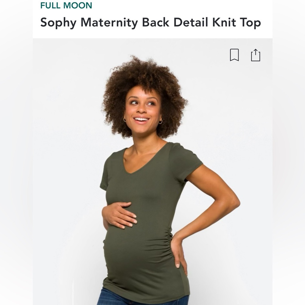 Maternity Knit Top